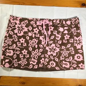 Reversible mini skirt